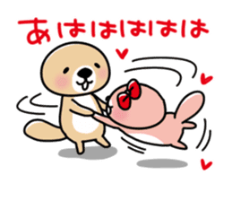 Rakko-san lovers version2 sticker #12593895