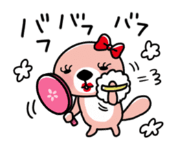 Rakko-san lovers version2 sticker #12593919