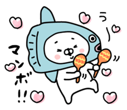 Let's accompanied by a bear~LOVE~ sticker #12593971