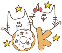 girlish cats.4nd sticker #12594958