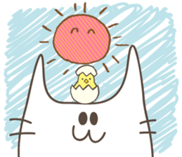 girlish cats.4nd sticker #12594959