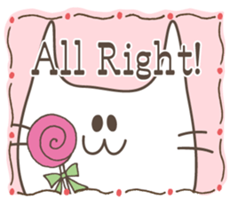 girlish cats.4nd sticker #12594961