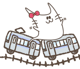 girlish cats.4nd sticker #12594963