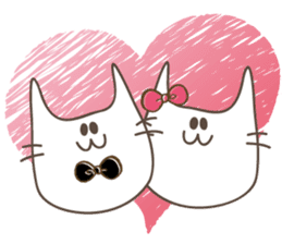 girlish cats.4nd sticker #12594970