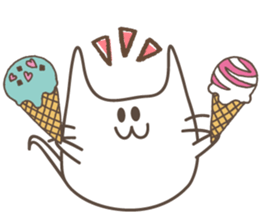 girlish cats.4nd sticker #12594980