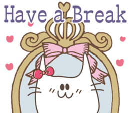 girlish cats.4nd sticker #12594989