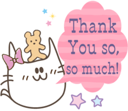 girlish cats.4nd sticker #12594993