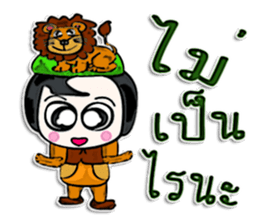 Hi! my name Tony.^^ sticker #12595740