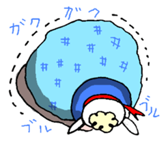 Vague sheep sticker #12595762