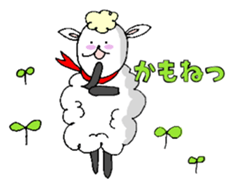 Vague sheep sticker #12595771