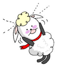 Vague sheep sticker #12595797