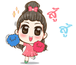 Aura girl fifth dimension sticker #12595908