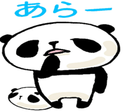 panda and mochipanda 2 sticker #12596136