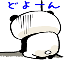 panda and mochipanda 2 sticker #12596137