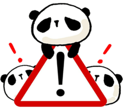 panda and mochipanda 2 sticker #12596157