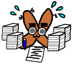 OX O-chan and X-Kun sticker #12596294