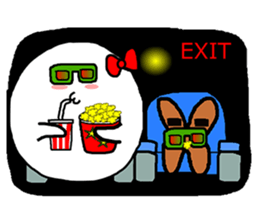 OX O-chan and X-Kun sticker #12596295