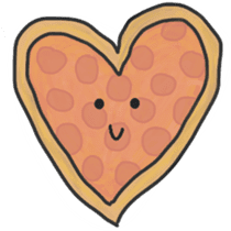 Pizza Doodle sticker #12596322