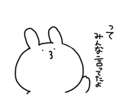 so cute usagi3 sticker #12596974