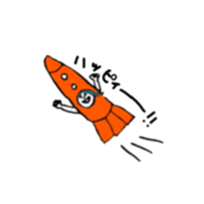 HI! girl sticker #12597193