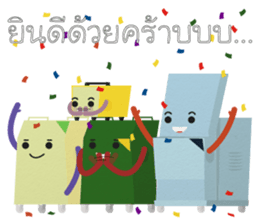 Happy Air Family sticker #12597327