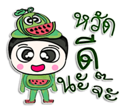 Hi my name is Tony.^____^! sticker #12597398