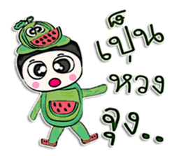 Hi my name is Tony.^____^! sticker #12597399