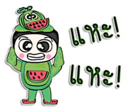 Hi my name is Tony.^____^! sticker #12597404