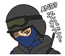 SWAT Codename 01 sticker #12597590