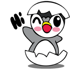 Aimi&Toshi : Cute Little Penguin sticker #12597878