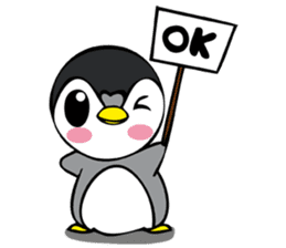 Aimi&Toshi : Cute Little Penguin sticker #12597879