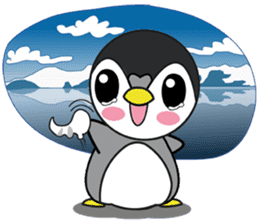 Aimi&Toshi : Cute Little Penguin sticker #12597898
