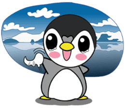 Aimi&Toshi : Cute Little Penguin sticker #12597898