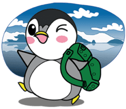 Aimi&Toshi : Cute Little Penguin sticker #12597901
