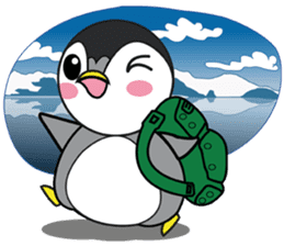 Aimi&Toshi : Cute Little Penguin sticker #12597901