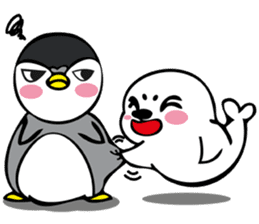 Aimi&Toshi : Cute Little Penguin sticker #12597909