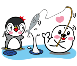 Aimi&Toshi : Cute Little Penguin sticker #12597911
