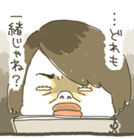 I went to the beauty parlor. sticker #12597961