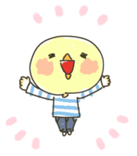 I went to the beauty parlor. sticker #12597963