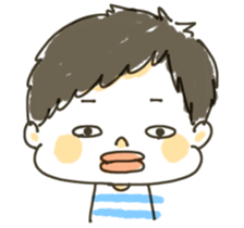 I went to the beauty parlor. sticker #12597965