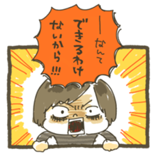 I went to the beauty parlor. sticker #12597966