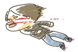 I went to the beauty parlor. sticker #12597967