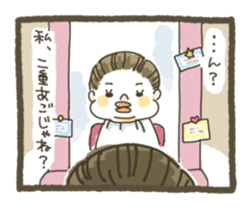 I went to the beauty parlor. sticker #12597974