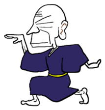 funky old man 3 sticker #12599238