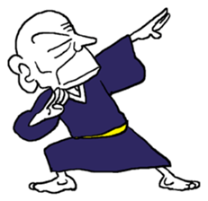 funky old man 3 sticker #12599248