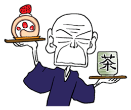 funky old man 3 sticker #12599276