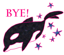 cute sea creatures sticker #12600279