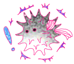 cute sea creatures sticker #12600285