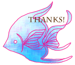 cute sea creatures sticker #12600290