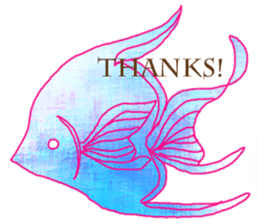 cute sea creatures sticker #12600290